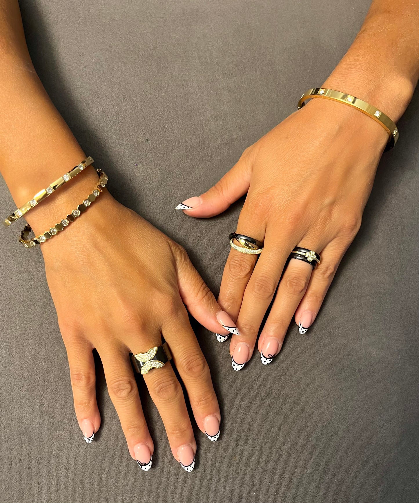 Luxe Beam Bangle-Silver LM