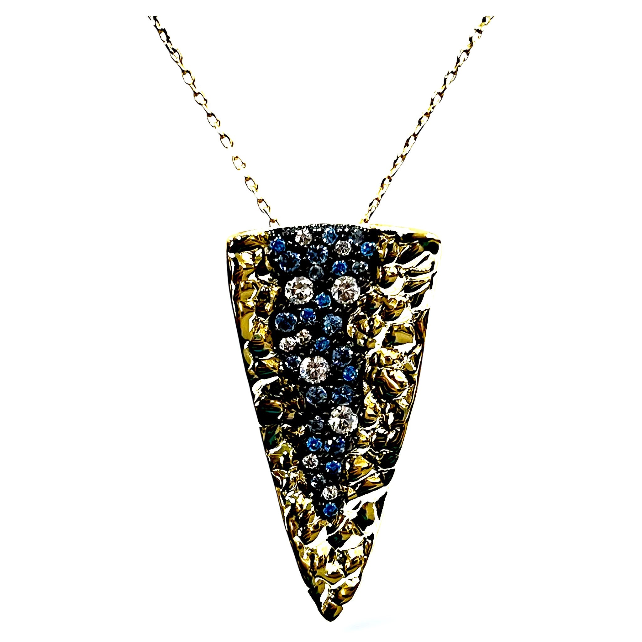 Midnight Cascade Pendant "LM"