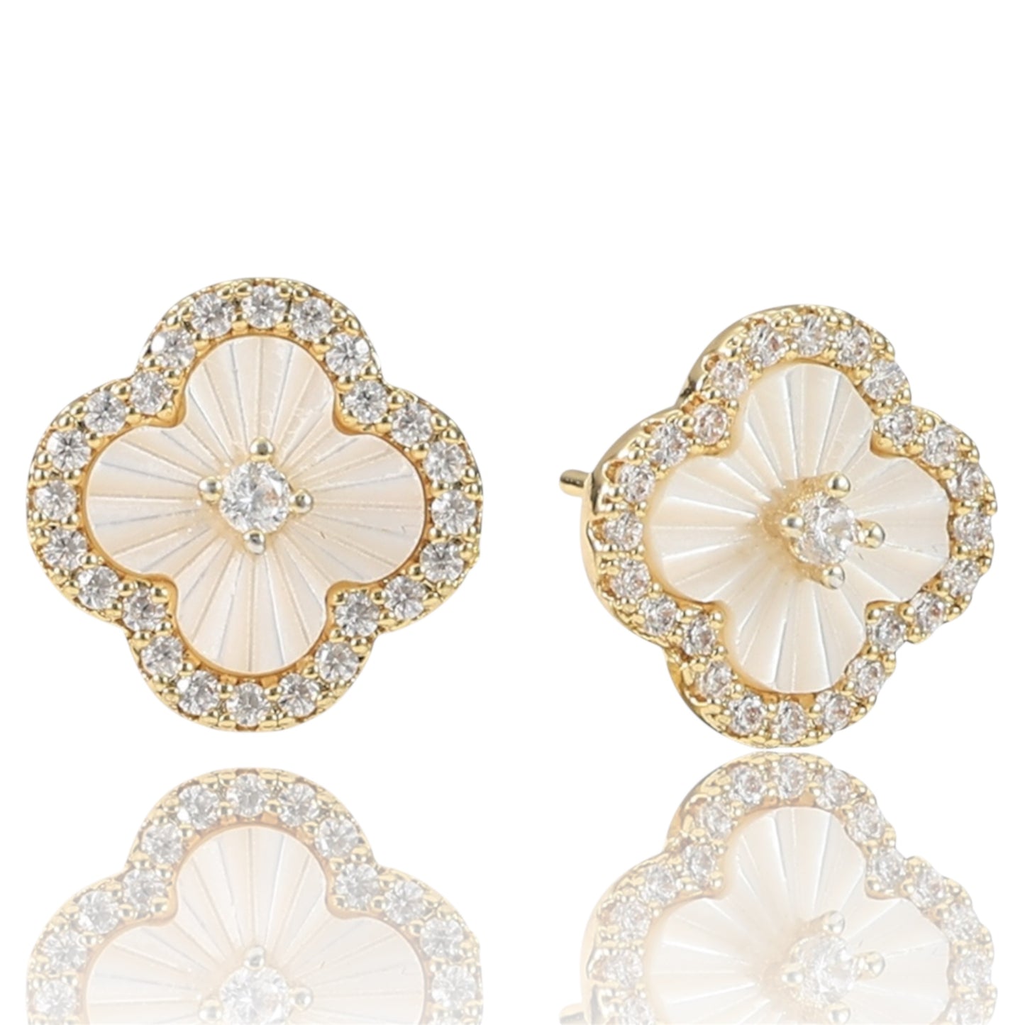 Eternal Bloom Studs-Gold LM