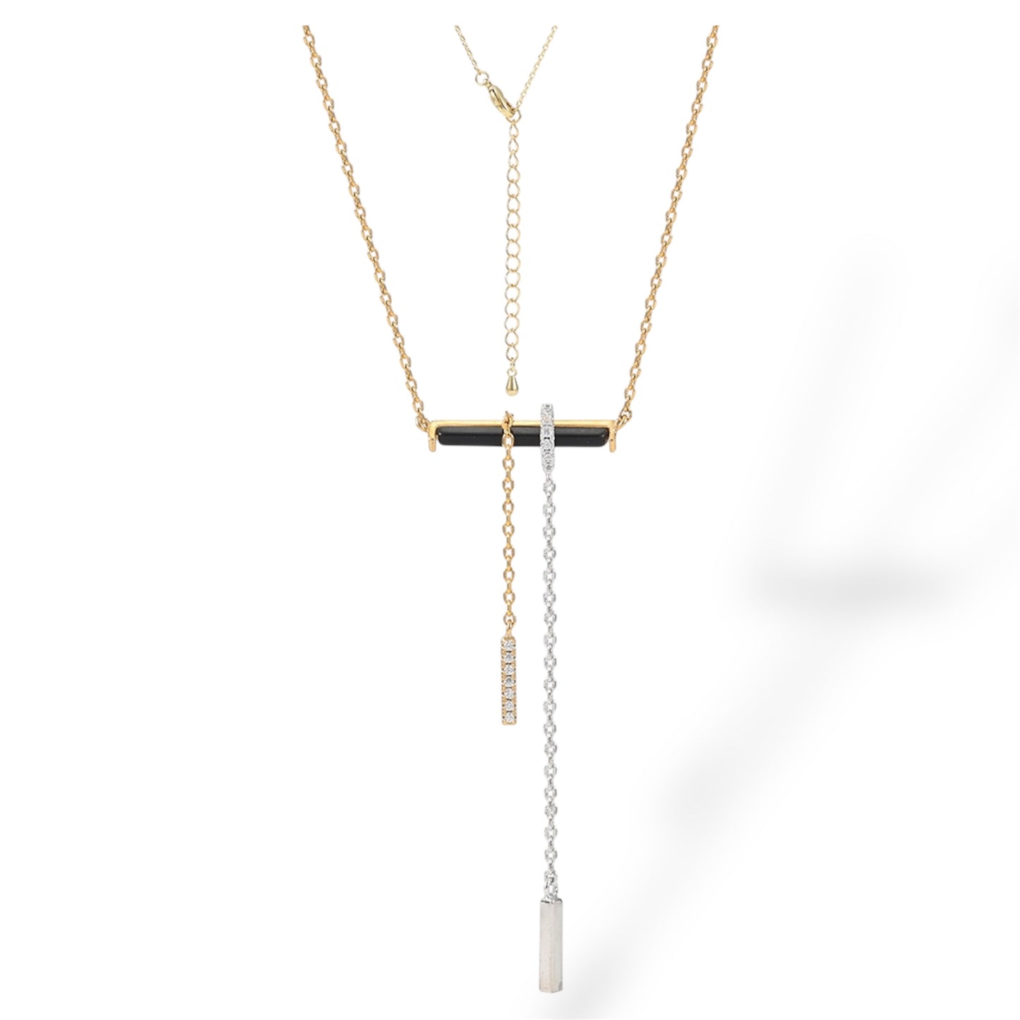 Midnight Duality Necklace-Gold/Silver LM
