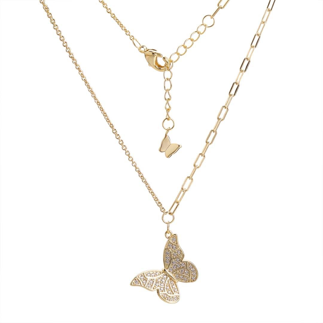 Dancing Wings Butterfly-Gold LM