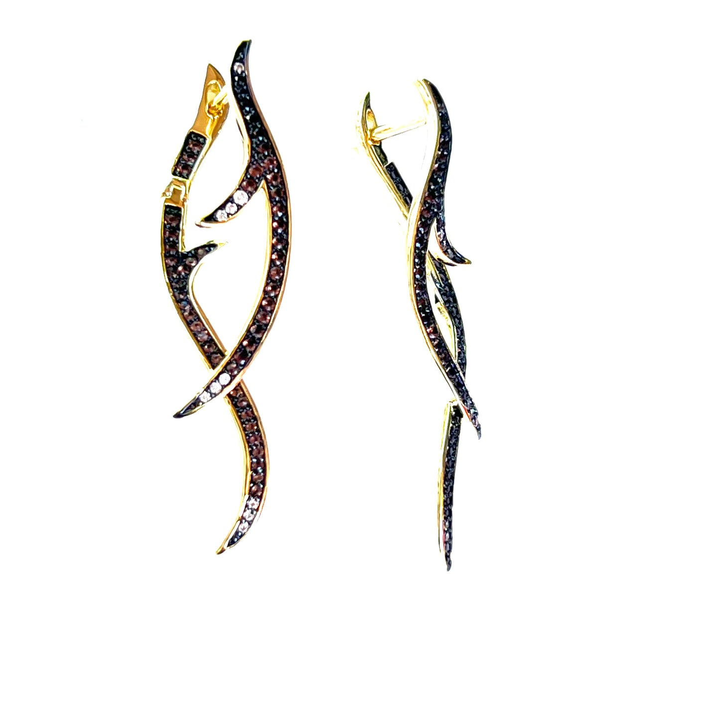 Ember Vine Earring-Gold LM