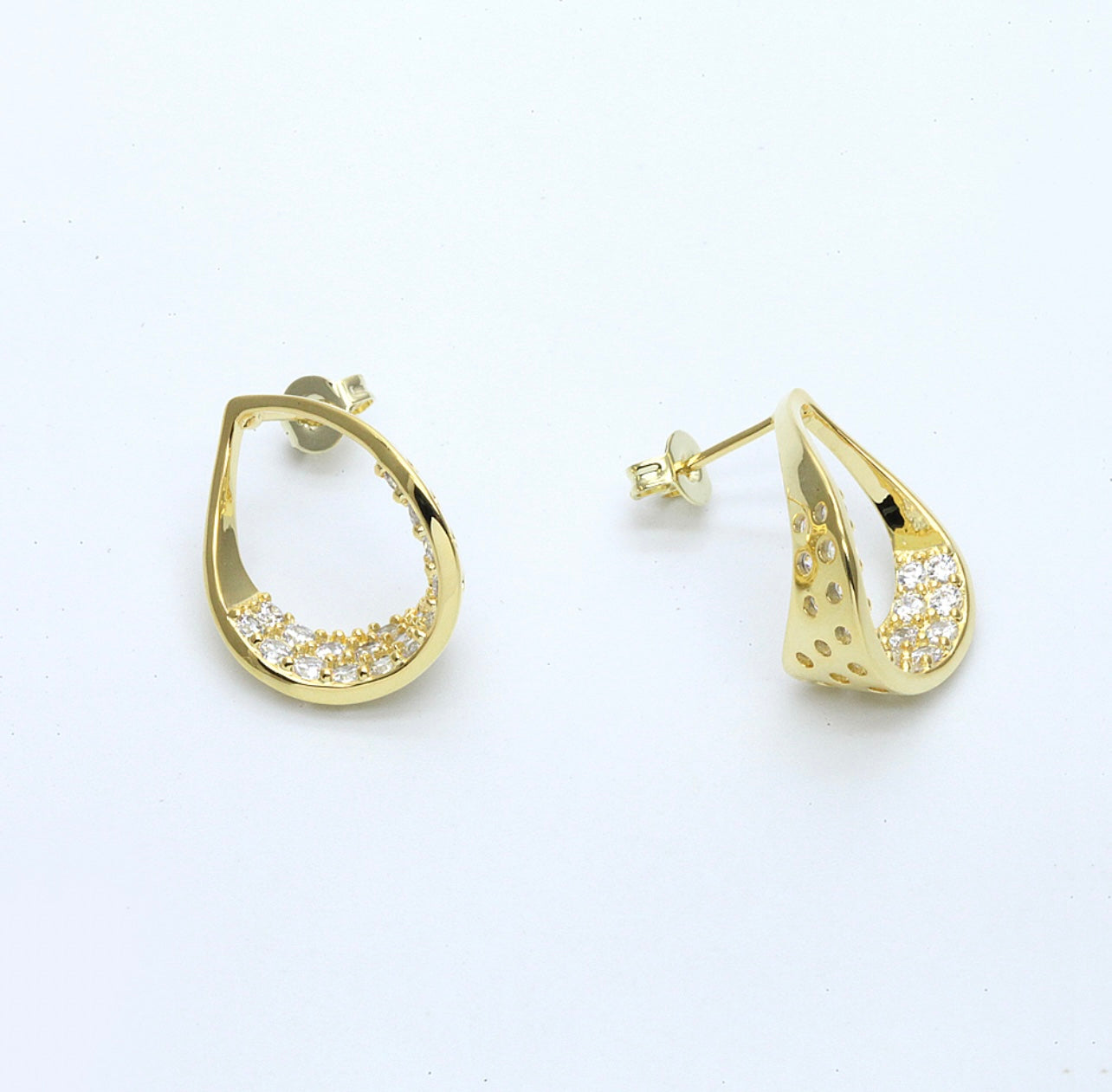 Twilight Teardrops Earrings- Gold LM