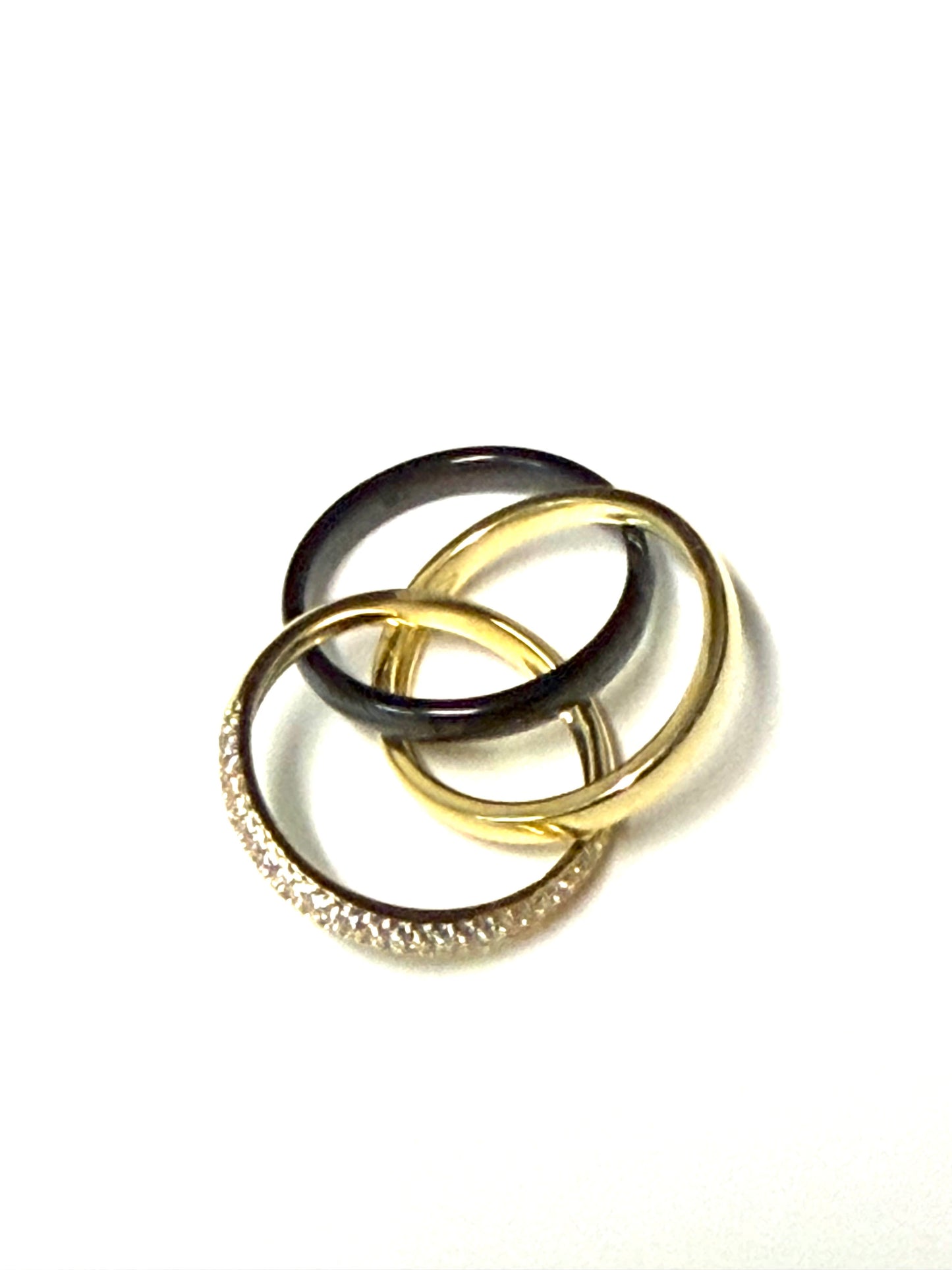 Eclipse Trinity Ring-Gold LM