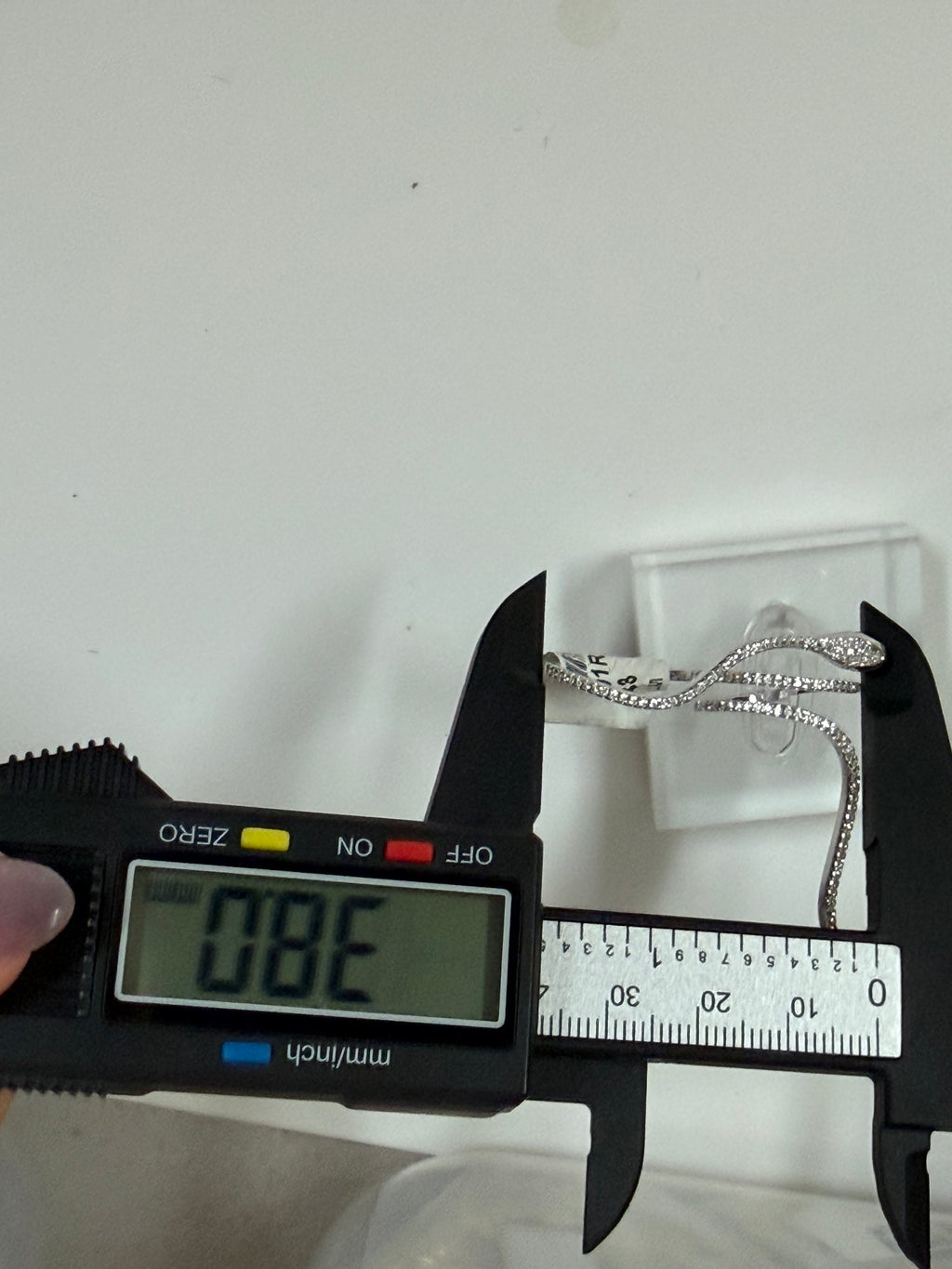 Serpent Spell Double Finger Ring "LM"