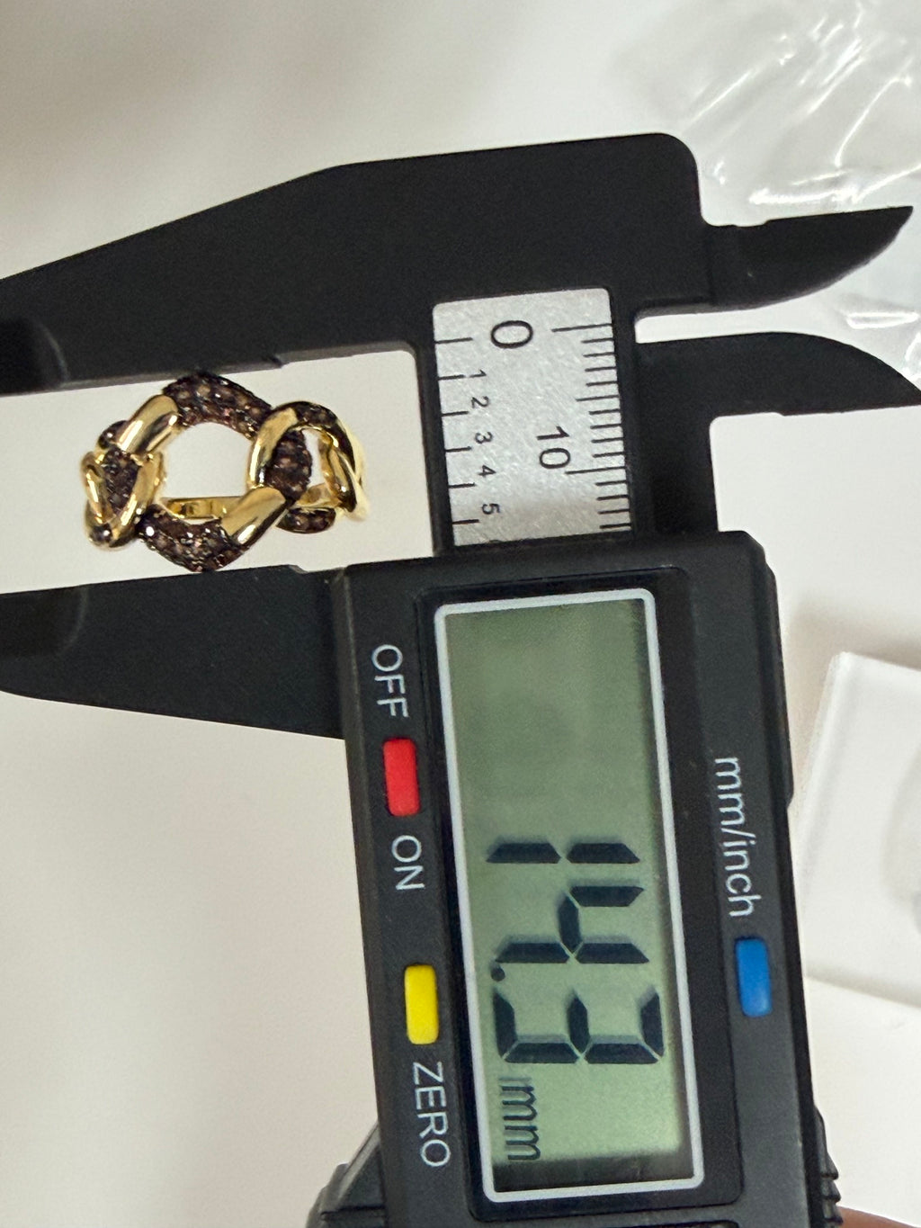 Crimson Link Ring "LM"