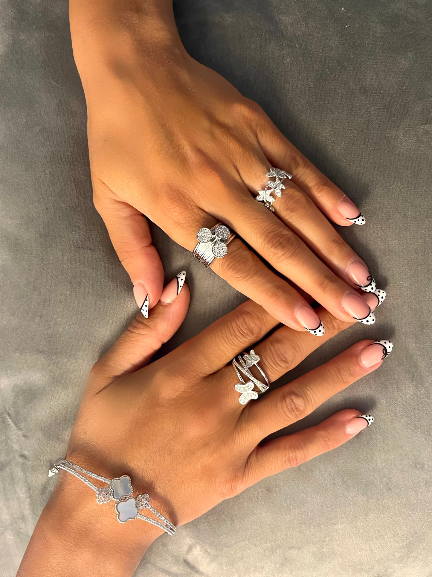Twilight Wings Ring-Silver LM