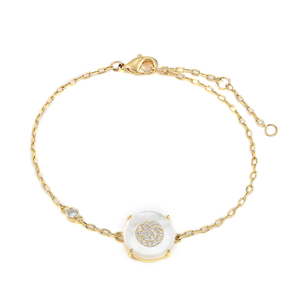 Luminous Orbit Bracelet Gold "LM"
