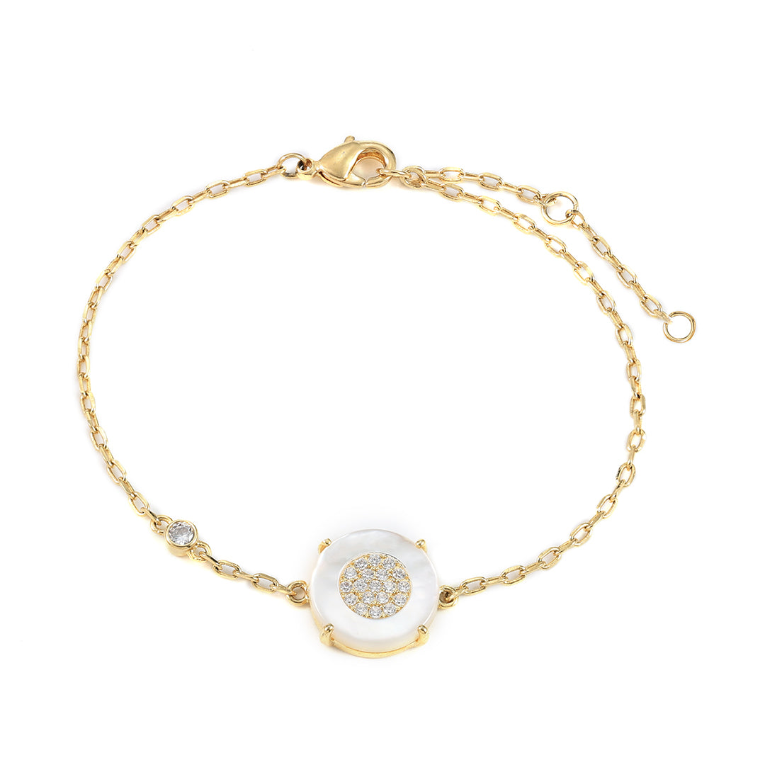 Luminous Orbit Bracelet Gold "LM"