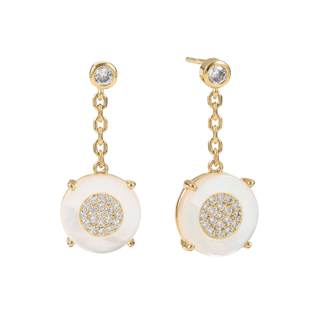 Luminous Orbit Earring-Gold "LM"
