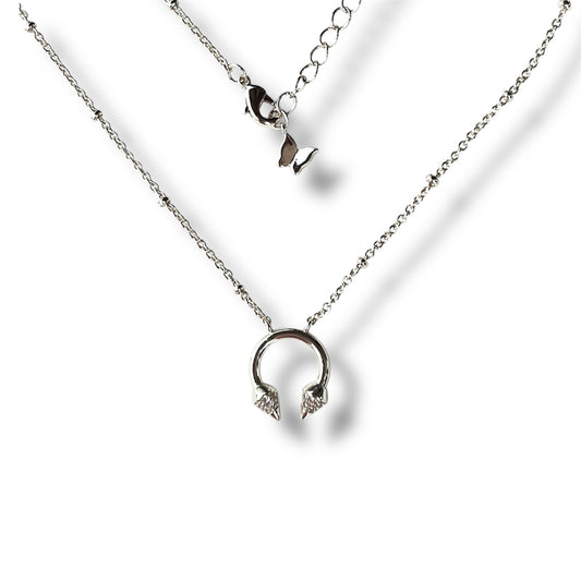 The Aegis Necklace-Silver LM