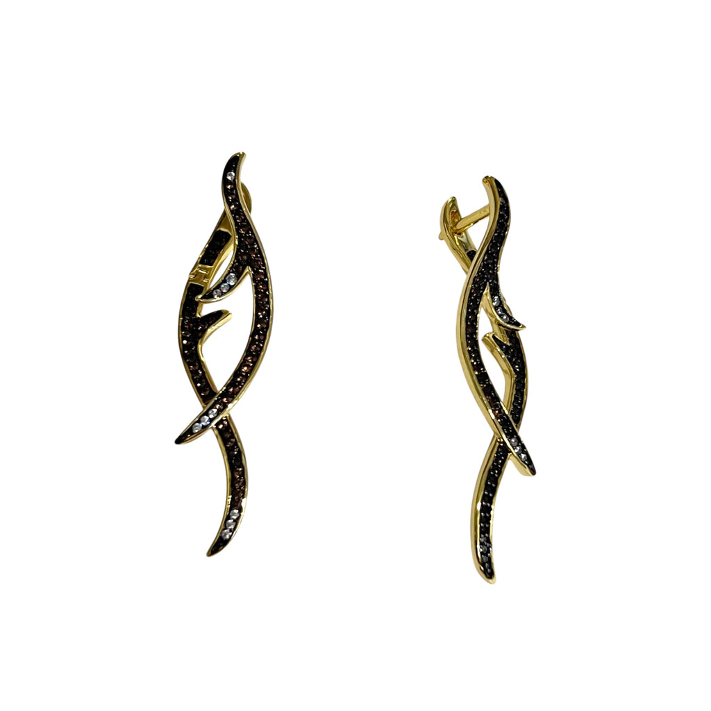 Ember Vine Earrings "LM"