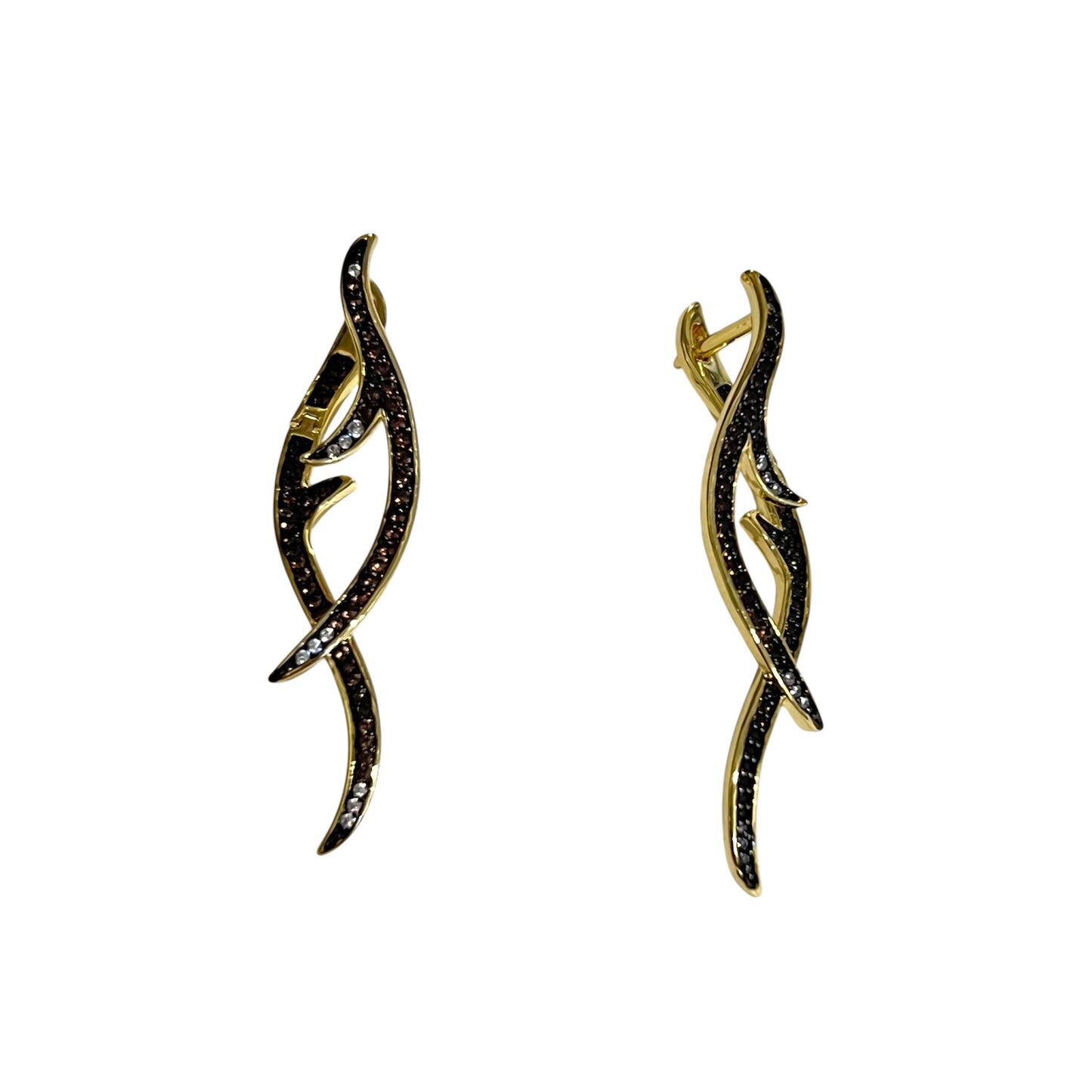 Ember Vine Earring-Gold LM