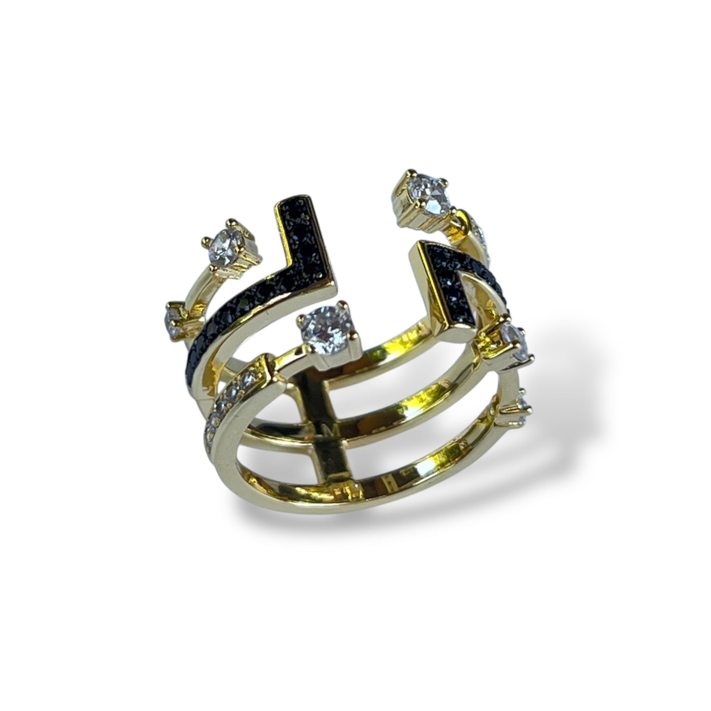 Couronne Noire Ring-Gold LM