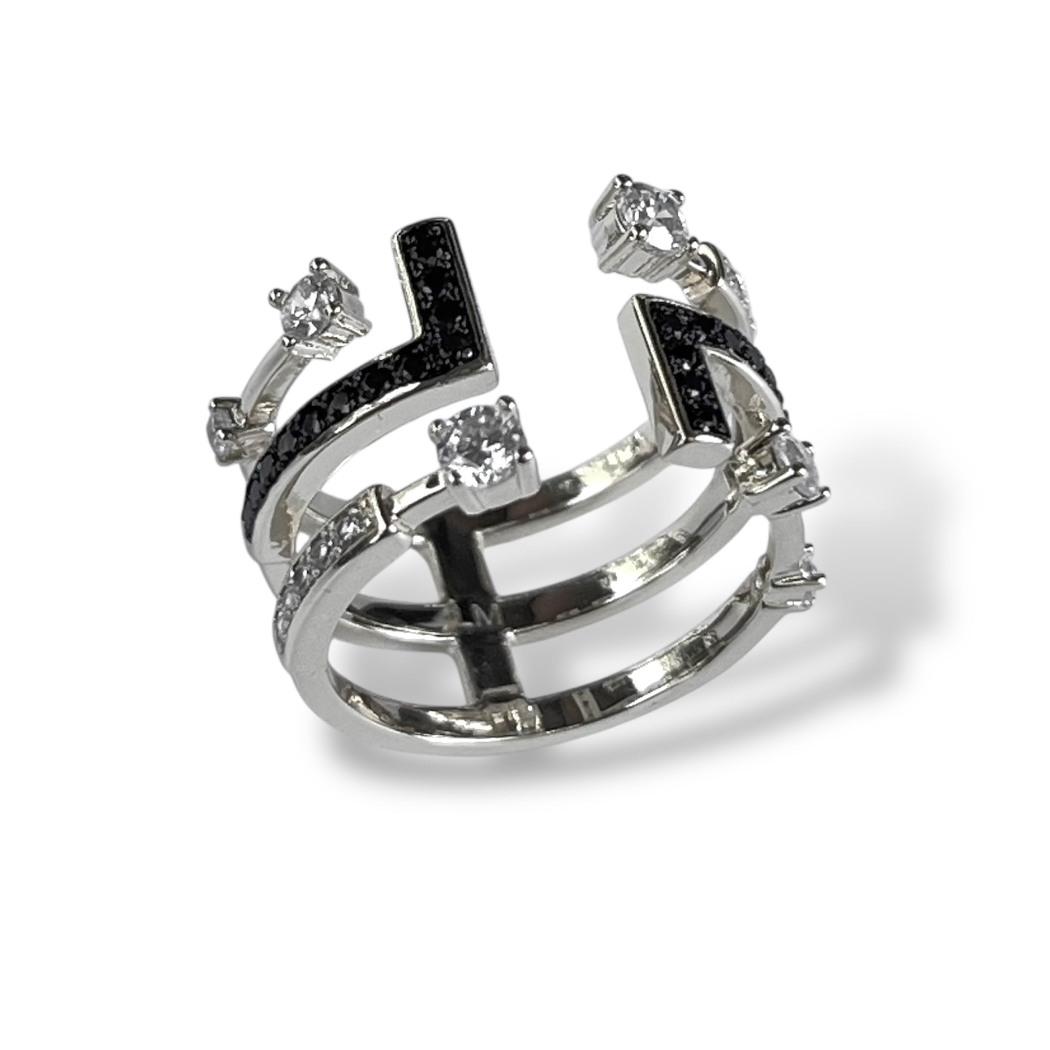 Couronne Noire Ring "LM"