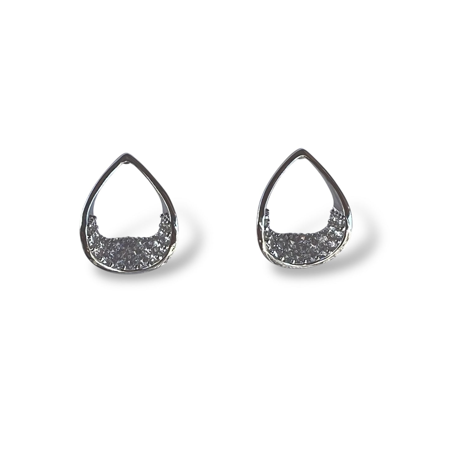 Twilight Teardrops Earring-Silver LM