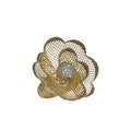 Golden Blossom Filigree Ring-Gold "LM"