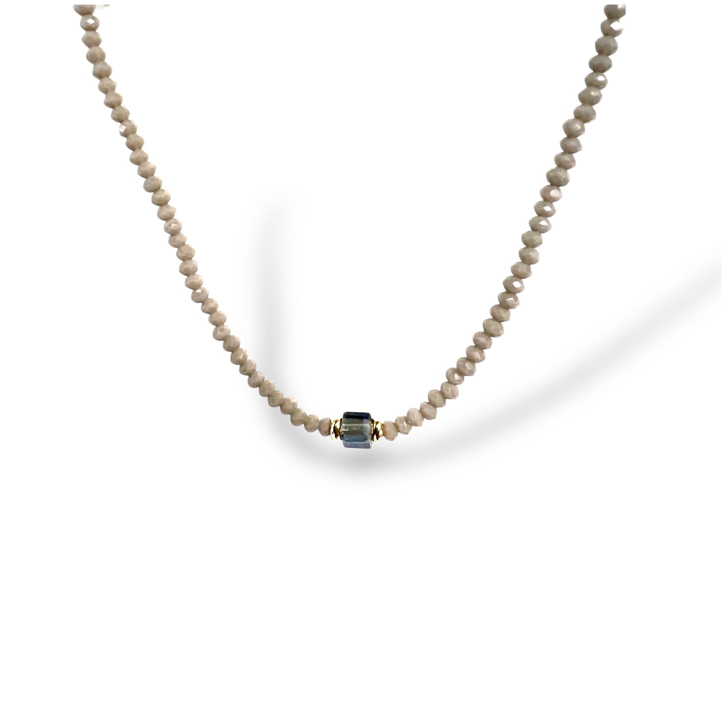 Moonlit Mist Necklace Beads- Gold LM