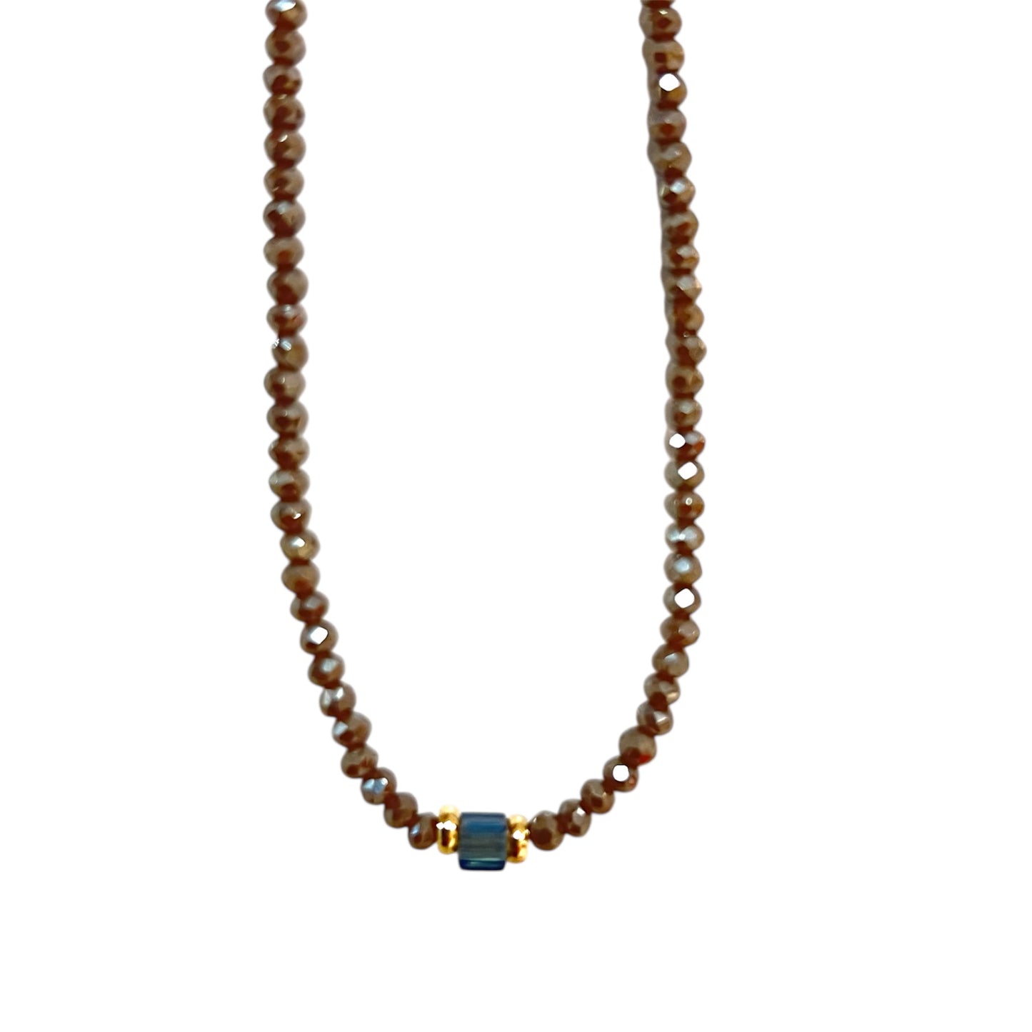 Desert Dusk Necklace Bead-Gold LM