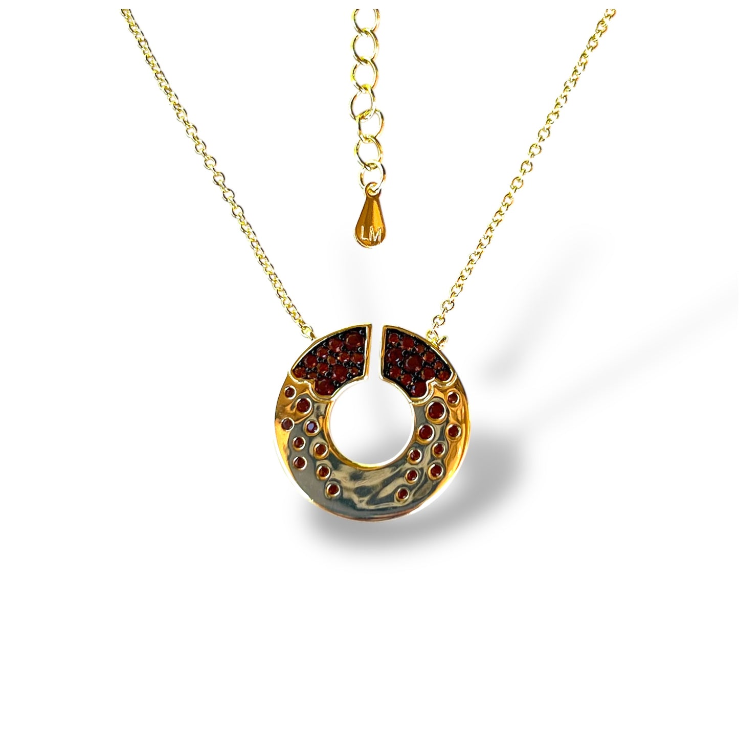 Molten Ember Necklace-Gold LM