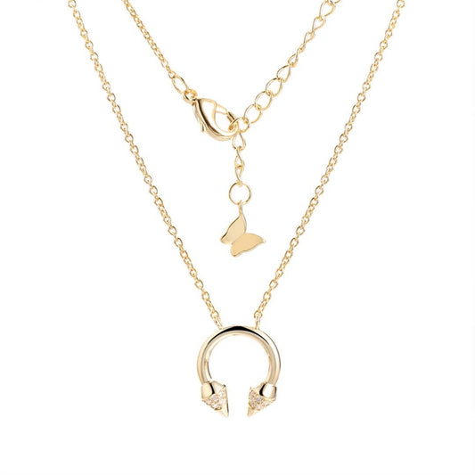 The Aegis Necklace-Gold