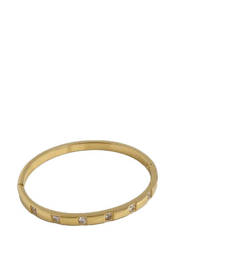 Luxe Beam Bangle-Goold LM