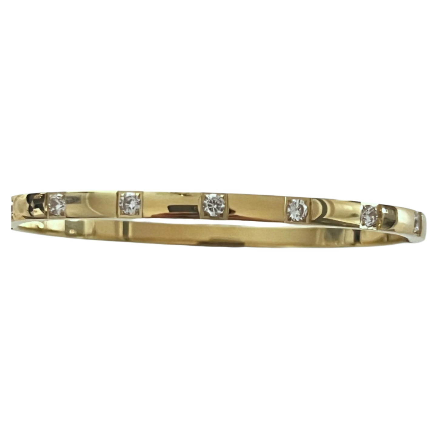 Luxe Beam Bangle-Goold LM