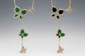 Butterfly Lariat Necklace Set