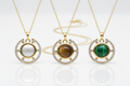 Celestial Circle Pendant Necklaces – All Three Variants
