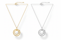 Celestial Harmony Necklace - Gold & Silver