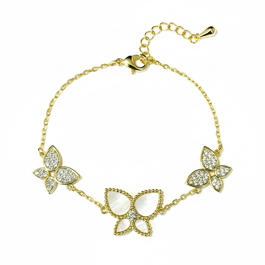 Complete butterfly bracelet