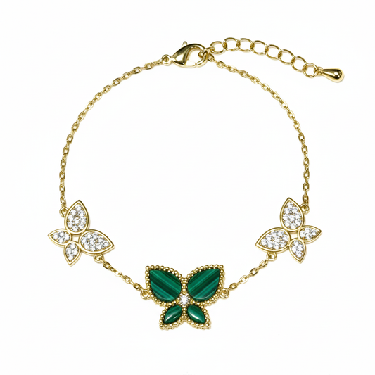 Complete butterfly bracelet