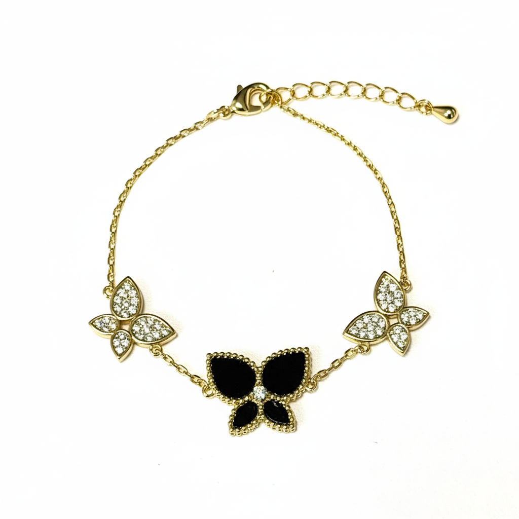Complete butterfly bracelet