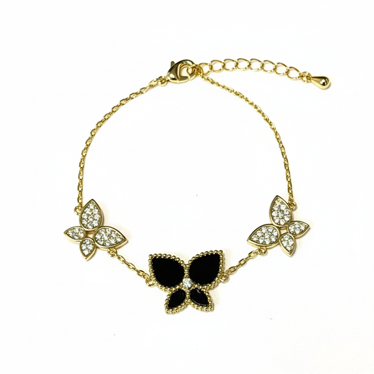 Complete butterfly bracelet