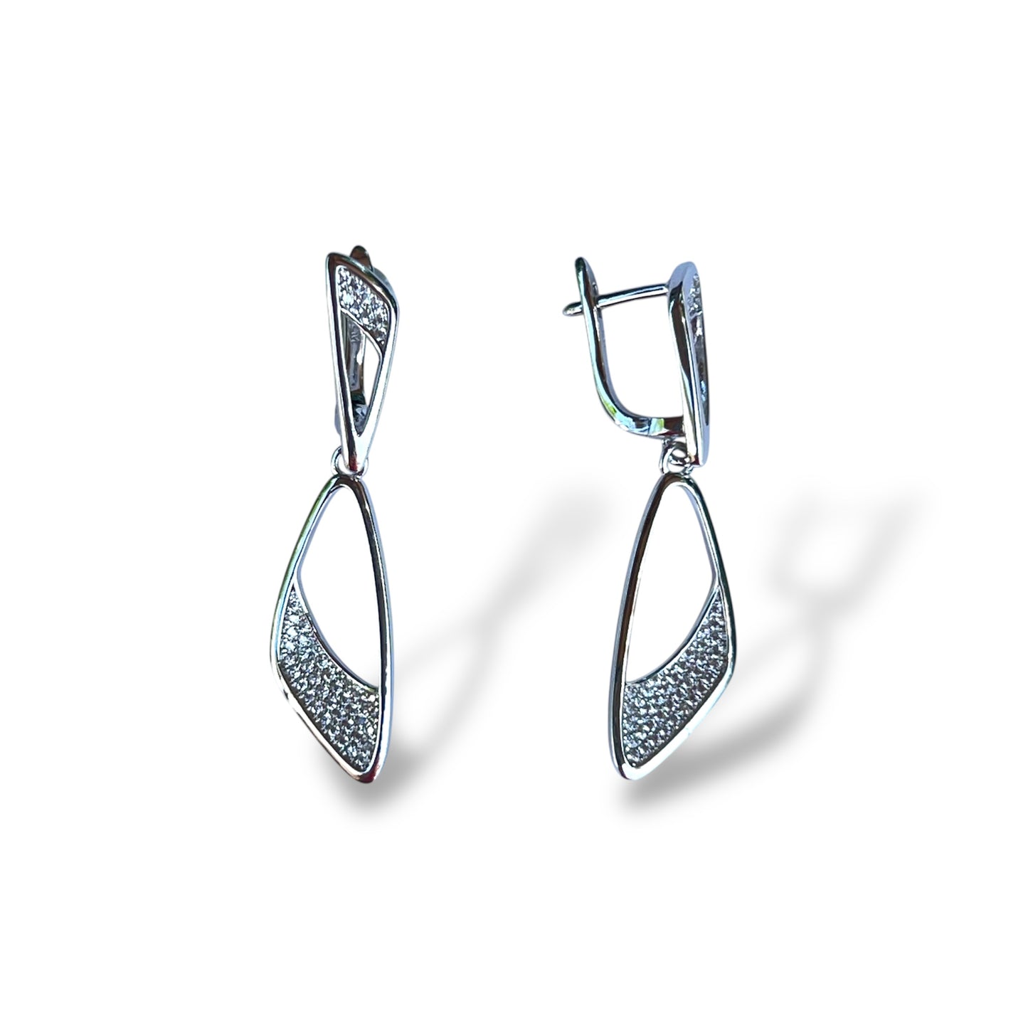 Lumière Élégante Earrings-silver LM