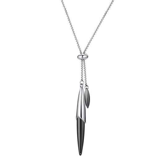 Drizzle Necklace-Silver LM