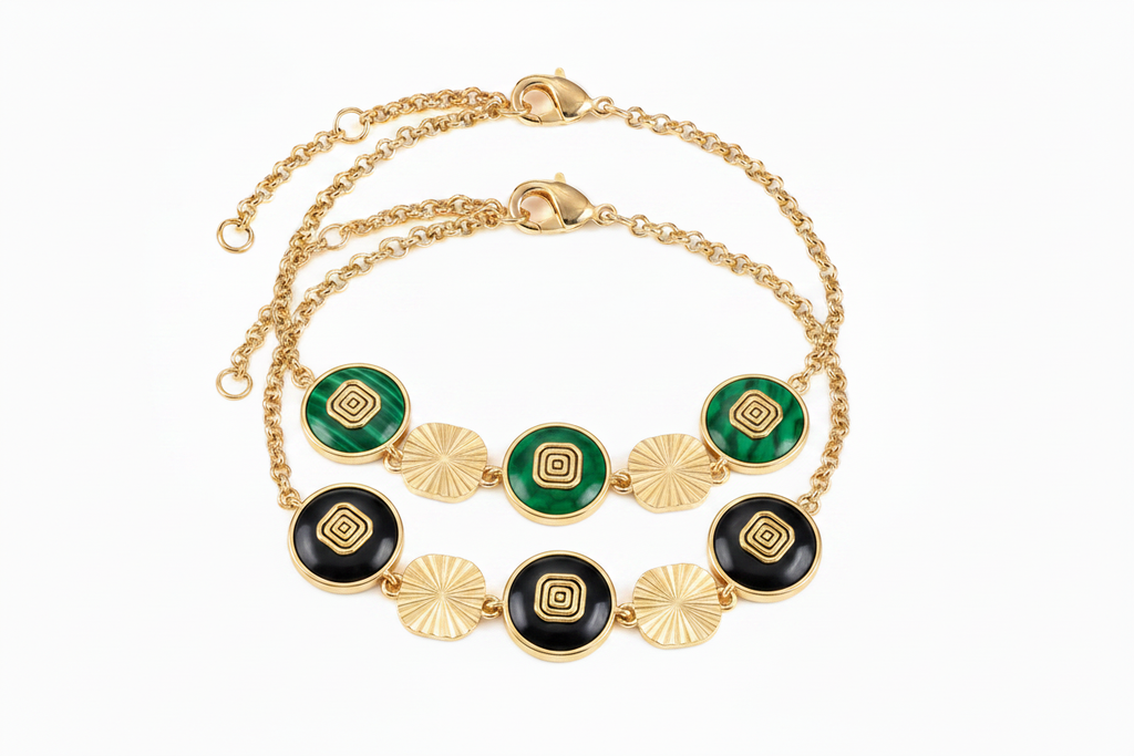 Geometric Station Bracelet - All Three Colorways
