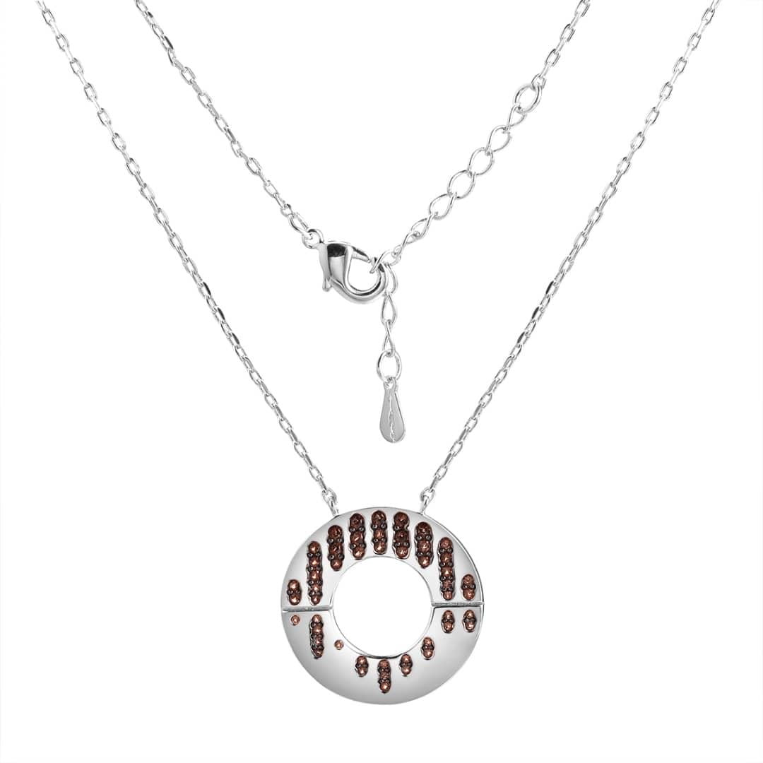 Solar Ember Necklace -Silver LM