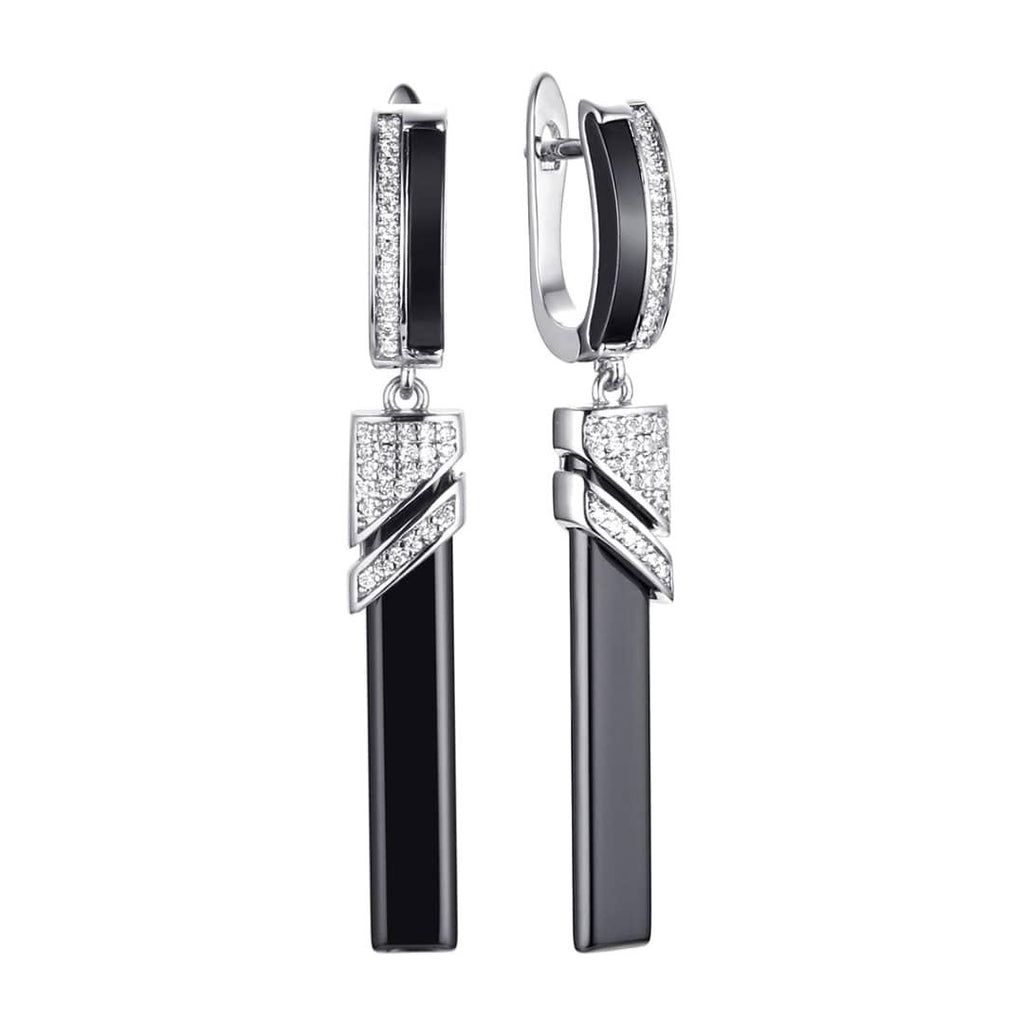 Midnight Prism Drop Earrings "LM"