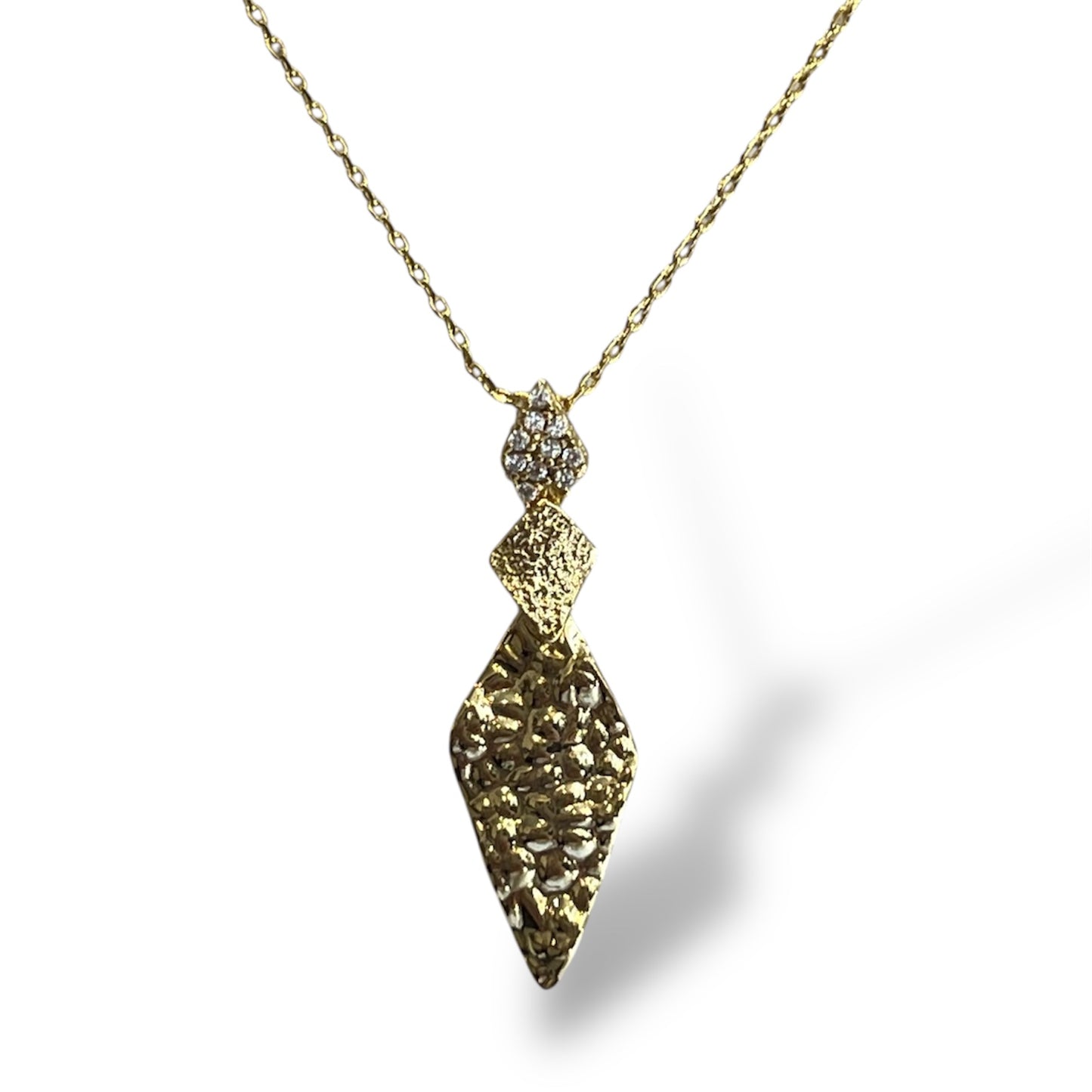 Golden Obelisk Pendant-Gold LM