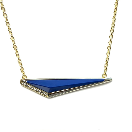 Aurora Edge Necklace-Gold