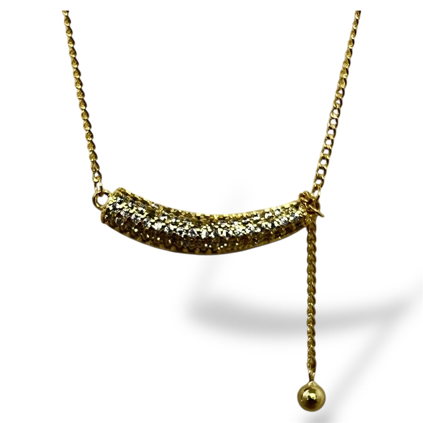 Gold Drift Ncecklace-Gold LM
