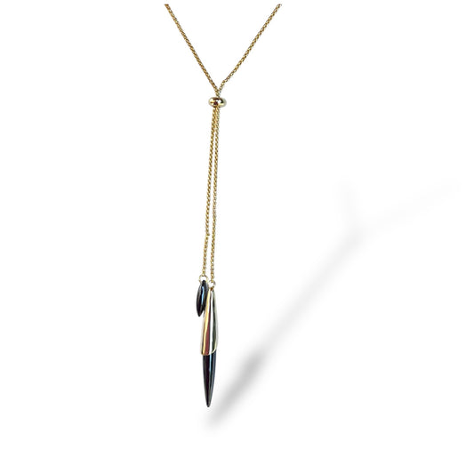 Drizzle Necklace-Gold LM