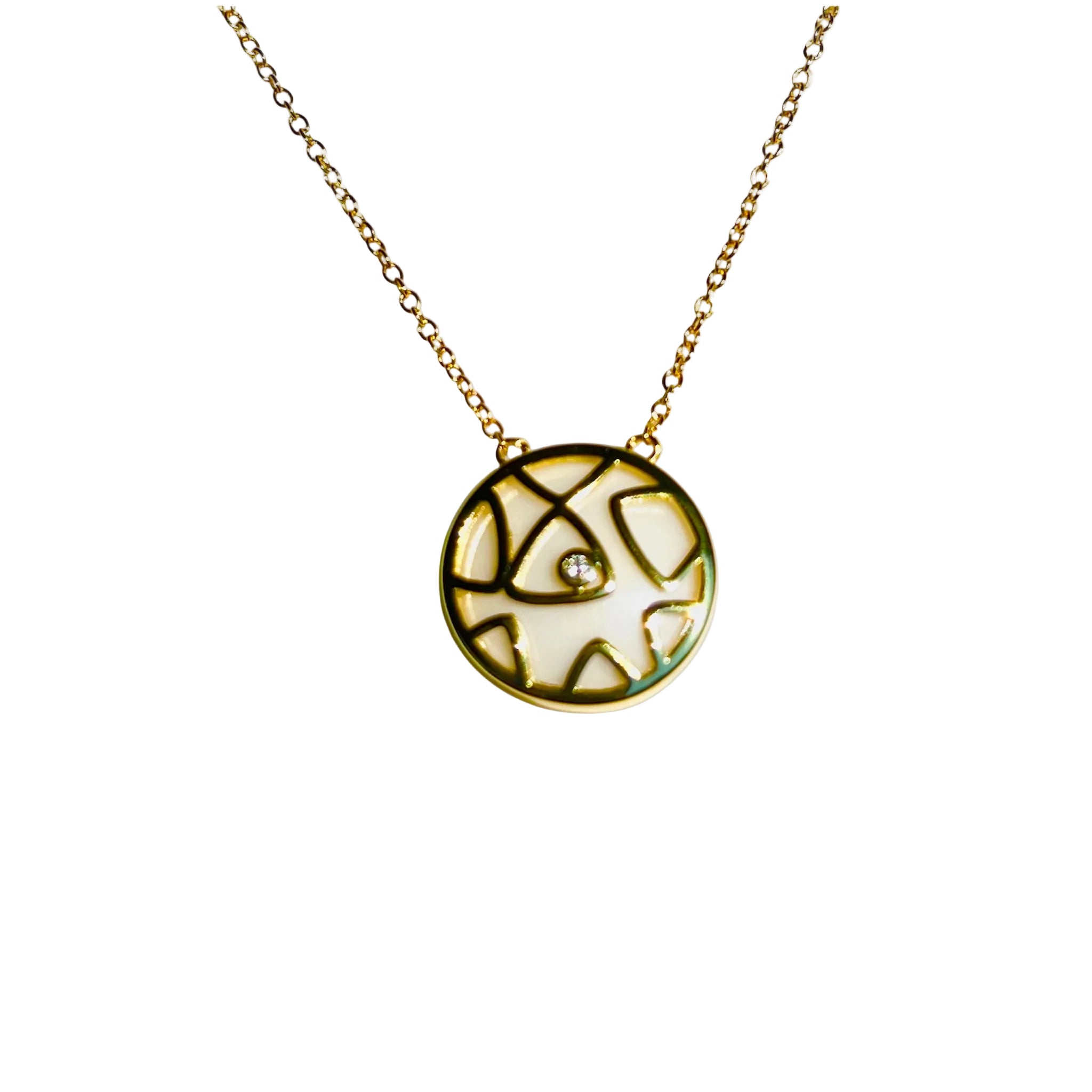 Mosaic Necklace "LM"