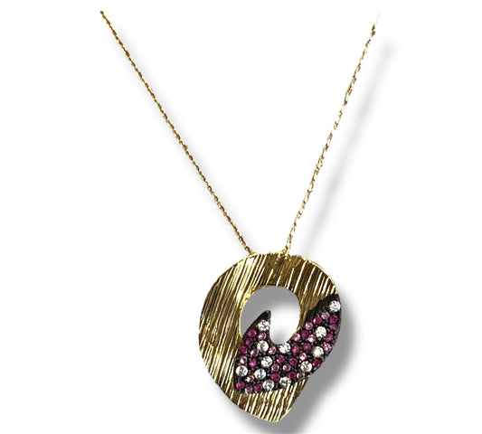 Golden Ember Pendant-Gold LM