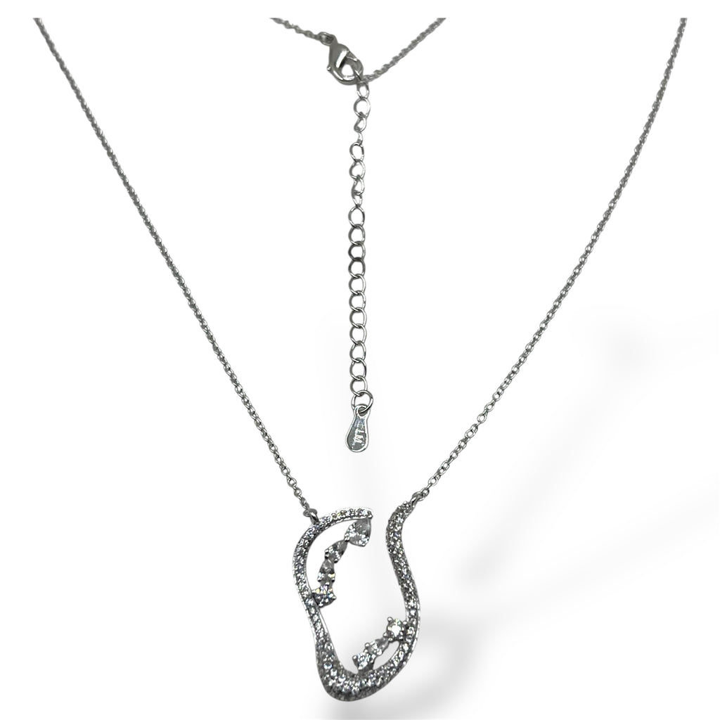 Eternal Wave Necklace "LM"