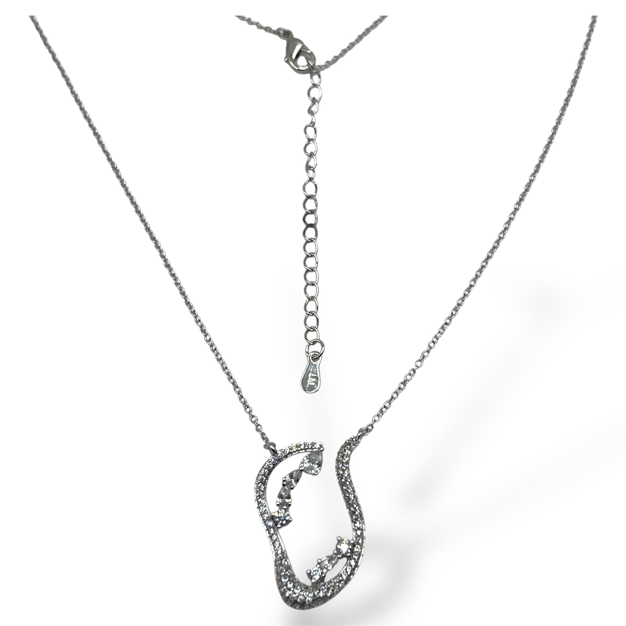 Eternal Wave Necklace "LM"