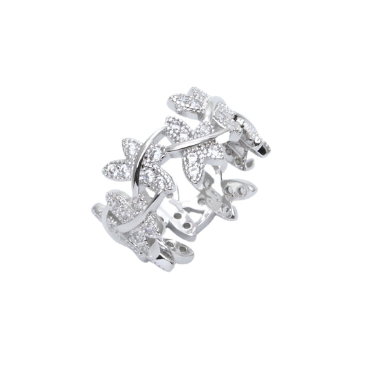 Celestial Flutter Band-Silver LM