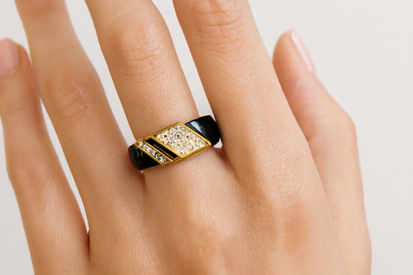 Ring worn on finger