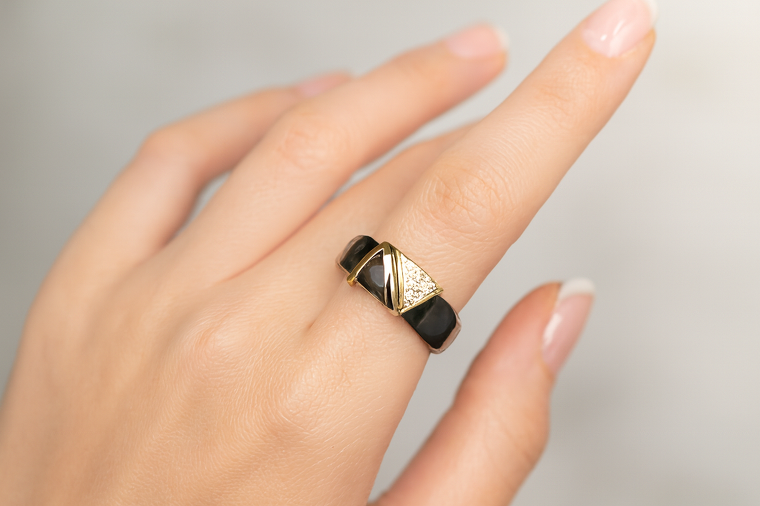 Ring worn on finger